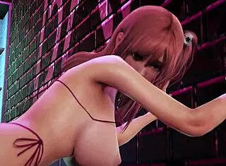 Honoka having fun with another girl.