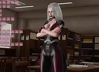 Man, that librarian's got killer tits and feet in episode 4