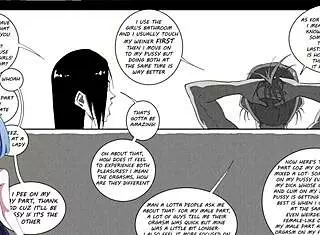 Girls night out 3 with hentai anime fun 😊