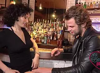 Stacy, a naughty russian, discovers french pleasures outdoors!