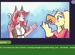 Furry Strip Poker Game