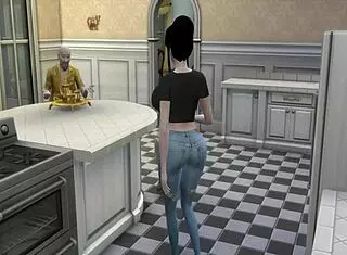 Chichi Trained By Roshi, Fucked By Monster Cock