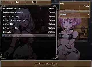 horny adventurer azel prostitutes for big cocks in lewdcrest hentai 😈