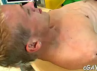 Double anal in gay threesome contest