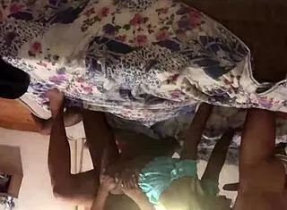 Cuck films his wife getting banged by black group in gangbang