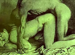 vintage erotic illustration from asian hentai anime 😊