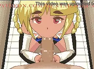 Fuugetsuin Ichigo-Chan Gets Doggy Creampie In Game Center!