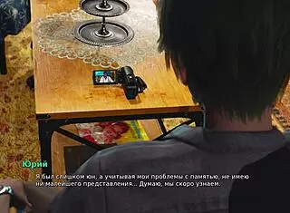 teasing my stepdad while cooking