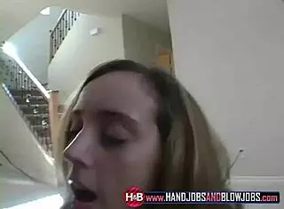 Kelly Helps Clean with Panties After Teasing