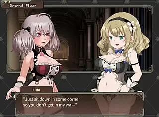 horny adventurer azel prostitutes for big cocks in lewdcrest hentai 😈