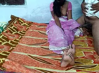 Desihotcouple asks, 'Want to see my wife get doggy fucked?'