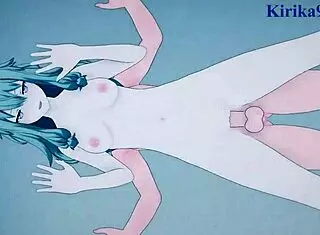 kusanagi nene and akiyama mizuki share intense creampie session