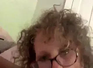 Just relax and enjoy this milf's deepthroat on black cock!