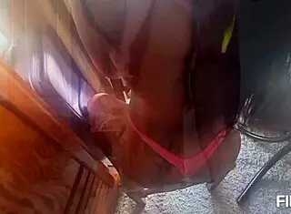 Horny morena from beach calls black guy to fuck?