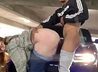 mia dior in public parking garage encounter