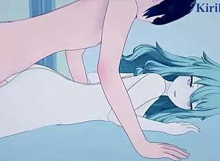 kusanagi nene and akiyama mizuki share intense creampie session