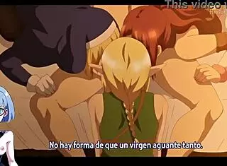 Isekai Harem Monogatari Hentai Scene