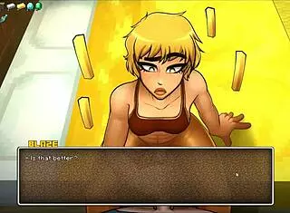 Hornycraft Parody Hentai Game Ep 45 Femdom Scene