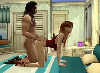 Sims 4 Tigress Pussy Exposed!
