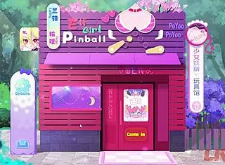 elf girl plays pinball in part 1 😊