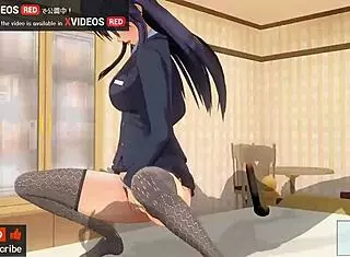 Uncensored Hentai Anime with ASMR Voice and Slow Sex