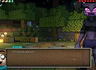 Hornycraft Parody Hentai Game Ep 45 Femdom Scene