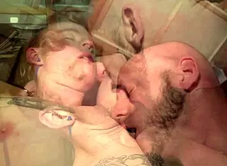 french gay twinks in a cute amateur group session with neighbors