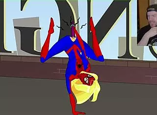 Spider-Verse Characters Fuck Uncensored in Cosplay, Creampie Pussies Boldly