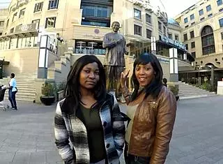 Why Wipe When Your Lesbian Babe Licks Your Pussy Clean After Peeing?