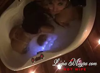 After gym, I hooked up with a hot latina friend for sucking and kissing.