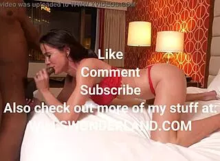 Big tits milf sneaks away for black stud's huge cock.