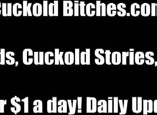 You Know Your Place as My Cuckold Slave Boy in BDSM Humiliation