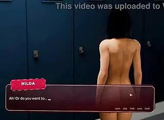 Hot Locker Room Bang with Curvy Brunette Ledicious!