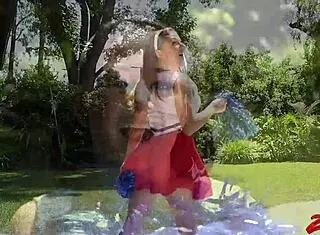 Charity Helps Creampied Cheerleader