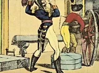 Vintage Erotic Cartoon Illustration