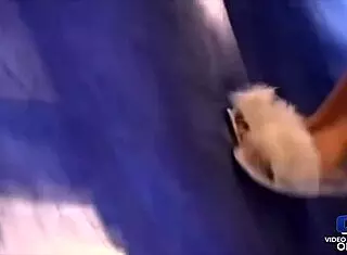 rita faltoyano enjoys sensual touches in lingerie