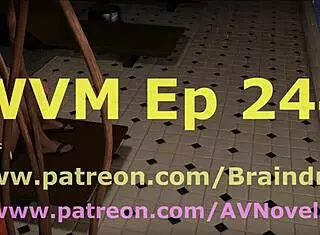 Playing wvm 244 game intensely