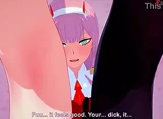 I watched Zero Two having hard sex with Darling in POV, it was so hot, ya know?