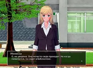 Redhead Tutor Swallows Monster Cock Cum