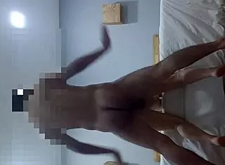 Bent Over Standing Fuck With Chinese Girlfriend