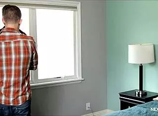 quin quire avoids rent by fucking his landlords in doggystyle