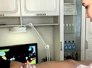 Sugarnadya Depilates Strange Penis With Piercings