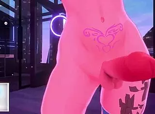 في تيوبر أرنبية تهيمن بزب فوطا