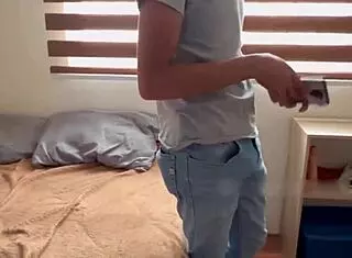 young student gives ass for better grades