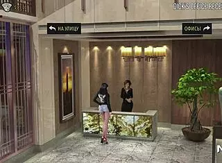 Fashion Business Model Shows Tongue During Hentai Photo Shoot E1 62