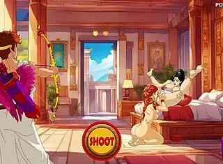 Cupid Fucks Horny Greek Whores In Hentai