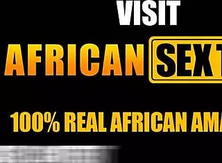 Tight African Maid’s Pussy Needs Stretching in Sex Tape