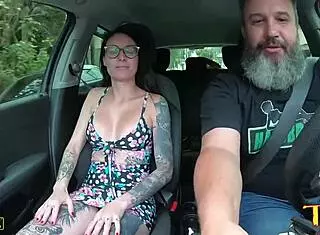 Mineira Cris Bathory in Bold Outdoor Scene on Ted 74