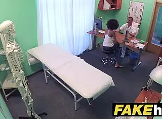 Fake Hospital Doctor Gives Sexy Ebony Brazilian Student A Hard Fucking