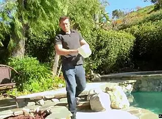 Fly asian hottie sami parker fucks jerry's big hard dong in doggystyle and cowgirl